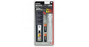 MAGLite LED SP22 10H фонарь светодиодный М2А серебристый в блистере с чехлом SP22107F